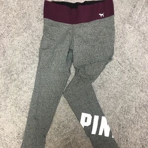 PINK workout leggings